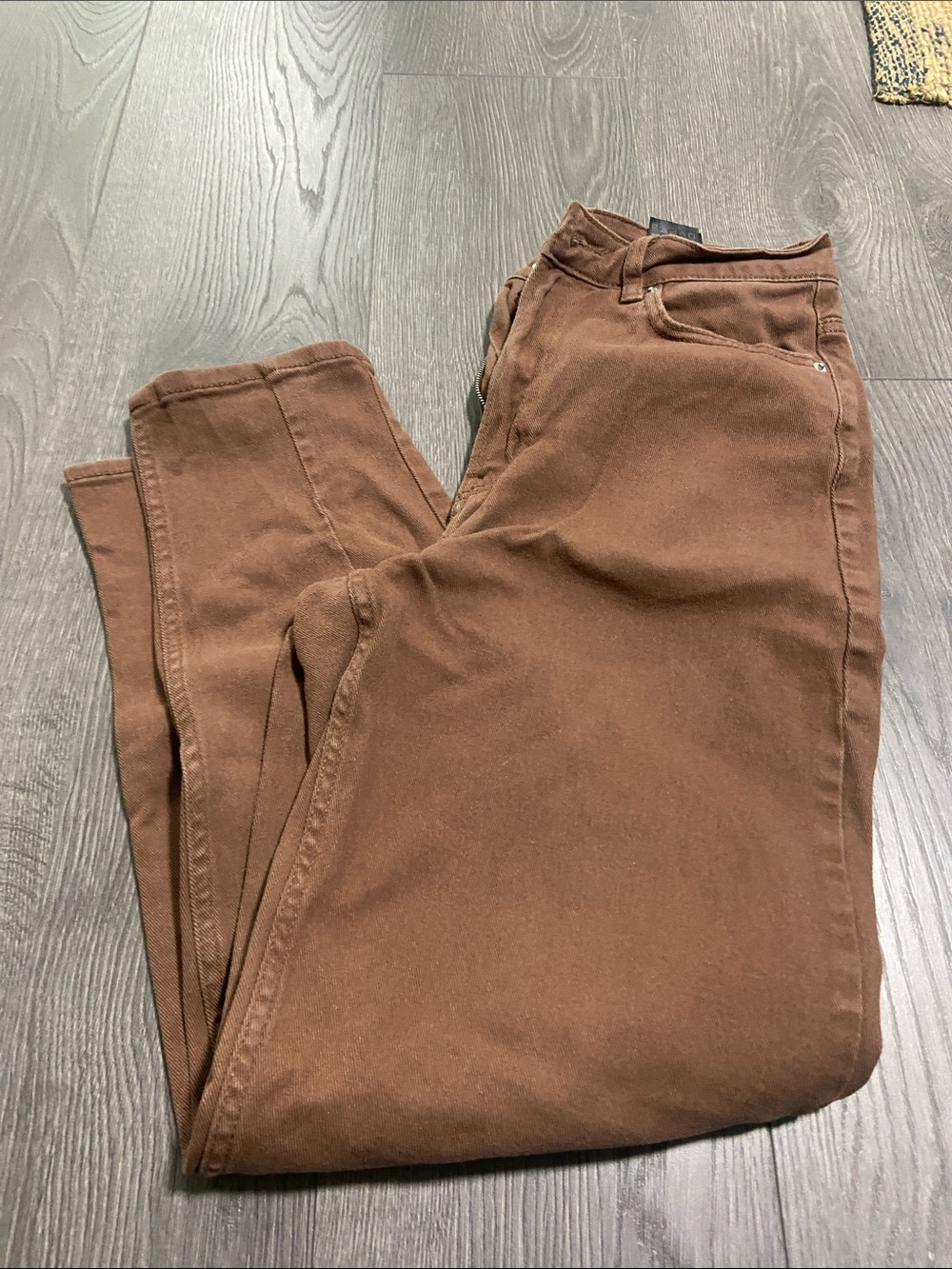 Women Brown Mom Jeans